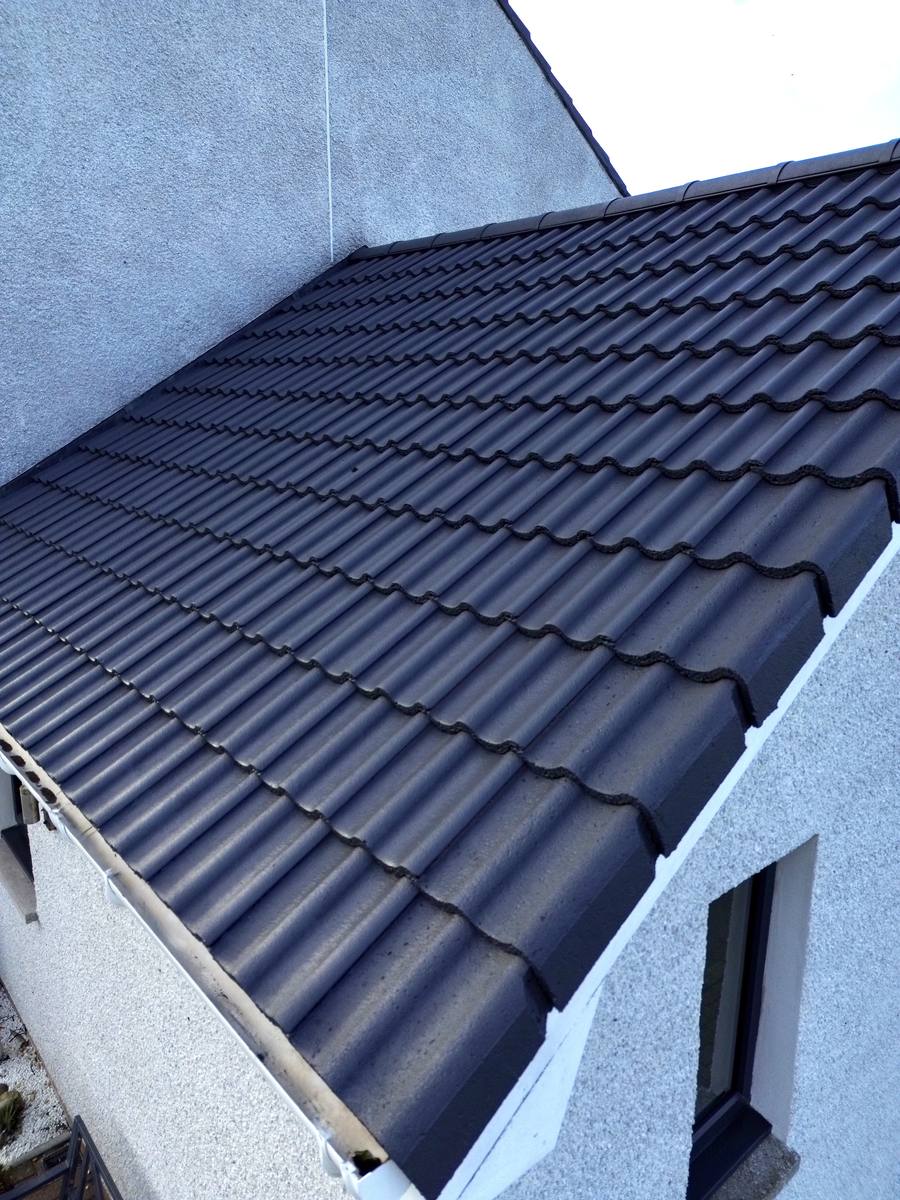 Professional roof coating application