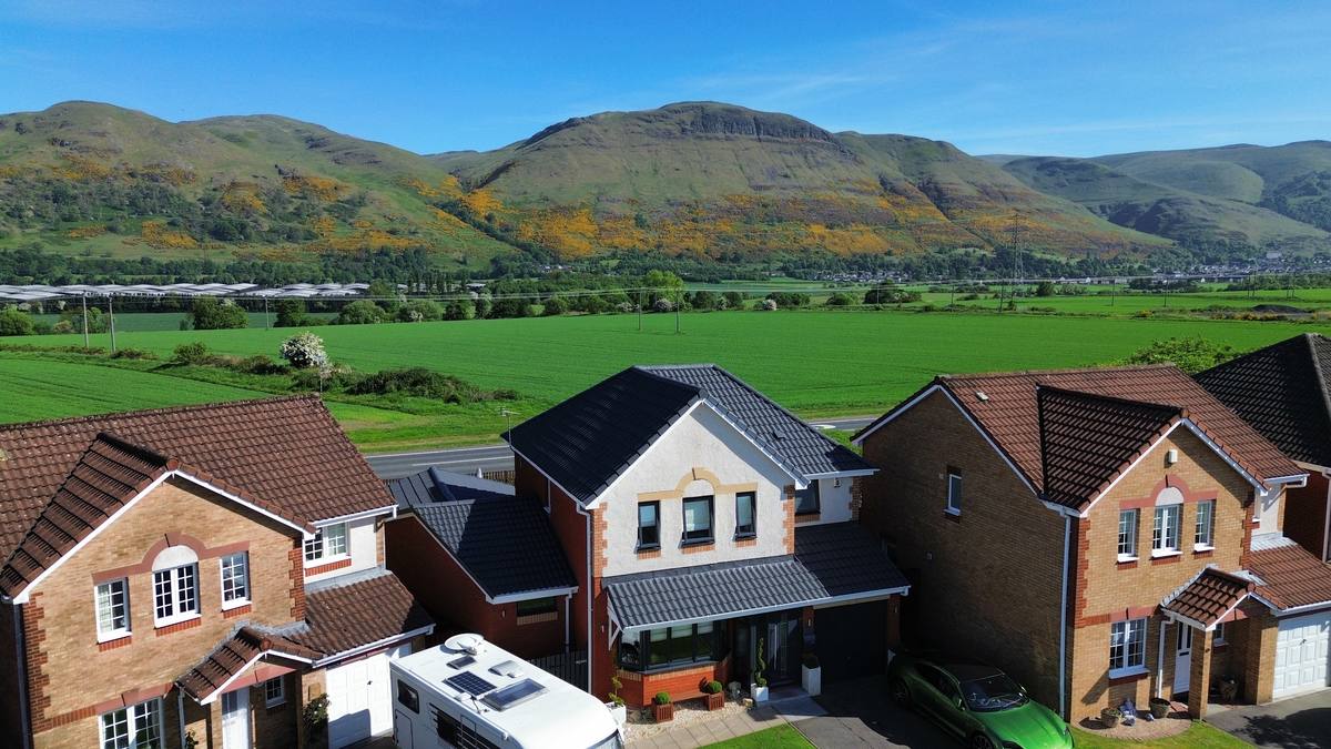 Roof coating project Scotland