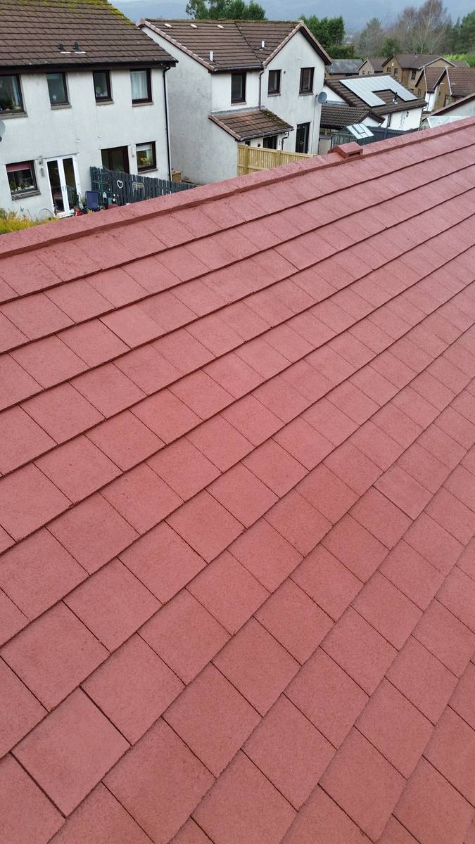 Coating work completed