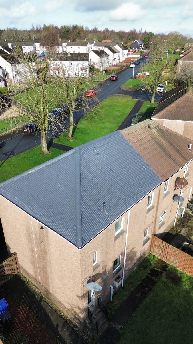 Roof coating application Scotland